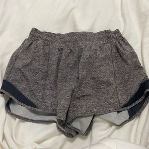Lululemon gray shorts size 6